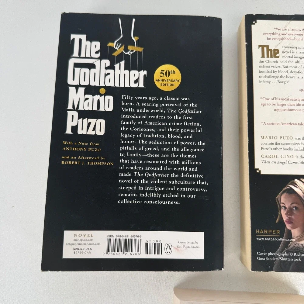 Mario Puzo Lot of 3 Paperback The Familly TheSicilian The‎ Godfather